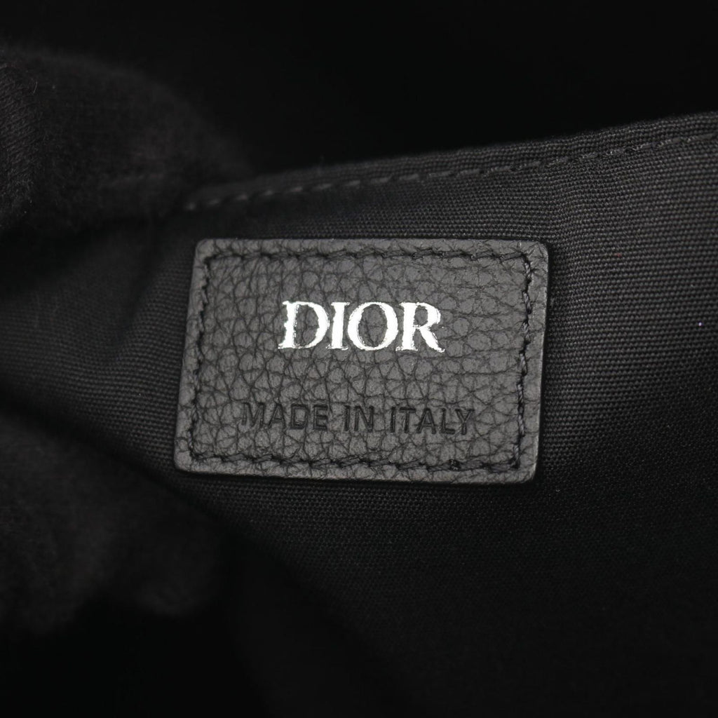 Dior Backpack Explorer Oblique Navy Canvas Leather — view 4