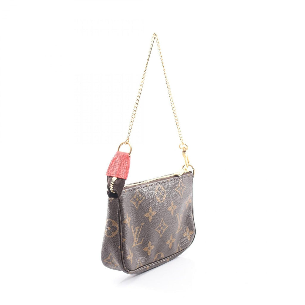 Louis Vuitton Handbag Mini Pochette Accessoire Ilustre Canvas Leather — view 2