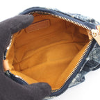 Louis Vuitton Pouch Trousse Rayet Blue Denim Leather — view 3