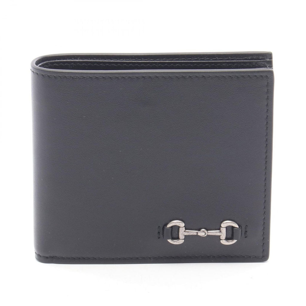 Gucci Bifold Wallet Horsebit Leather