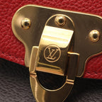 Louis Vuitton Shoulder Bag Saint Placide Cerise Canvas Leather — view 6