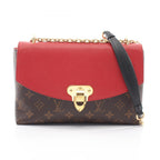 Louis Vuitton Shoulder Bag Saint Placide Cerise Canvas Leather