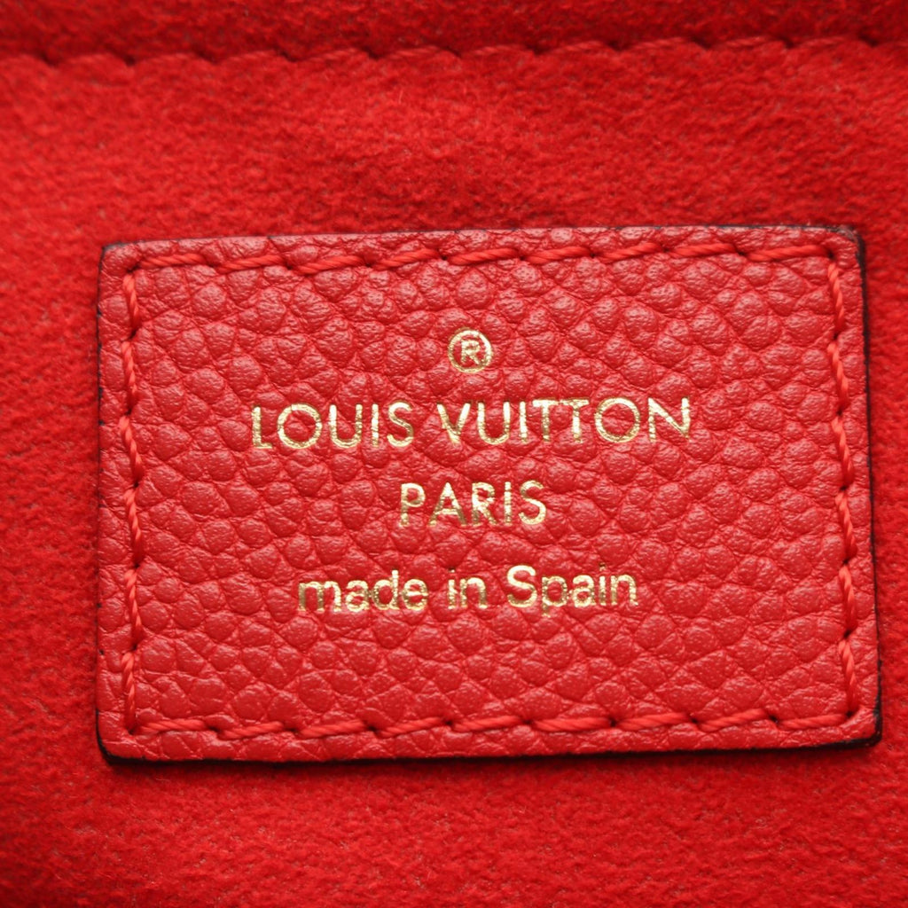 Louis Vuitton Shoulder Bag Saint Placide Cerise Canvas Leather — view 4