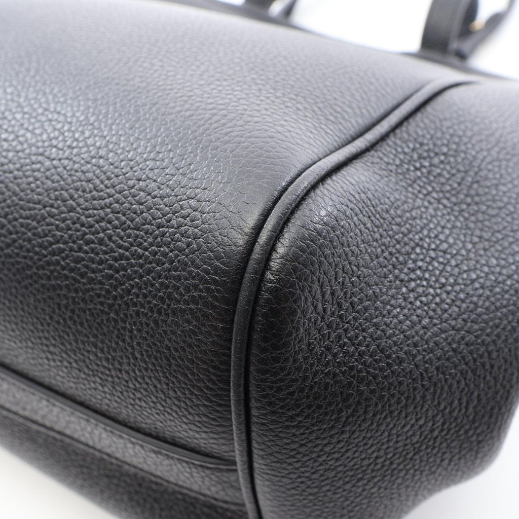 Celine Tote Small Fold Cover 2-Way Black Leather — view 5