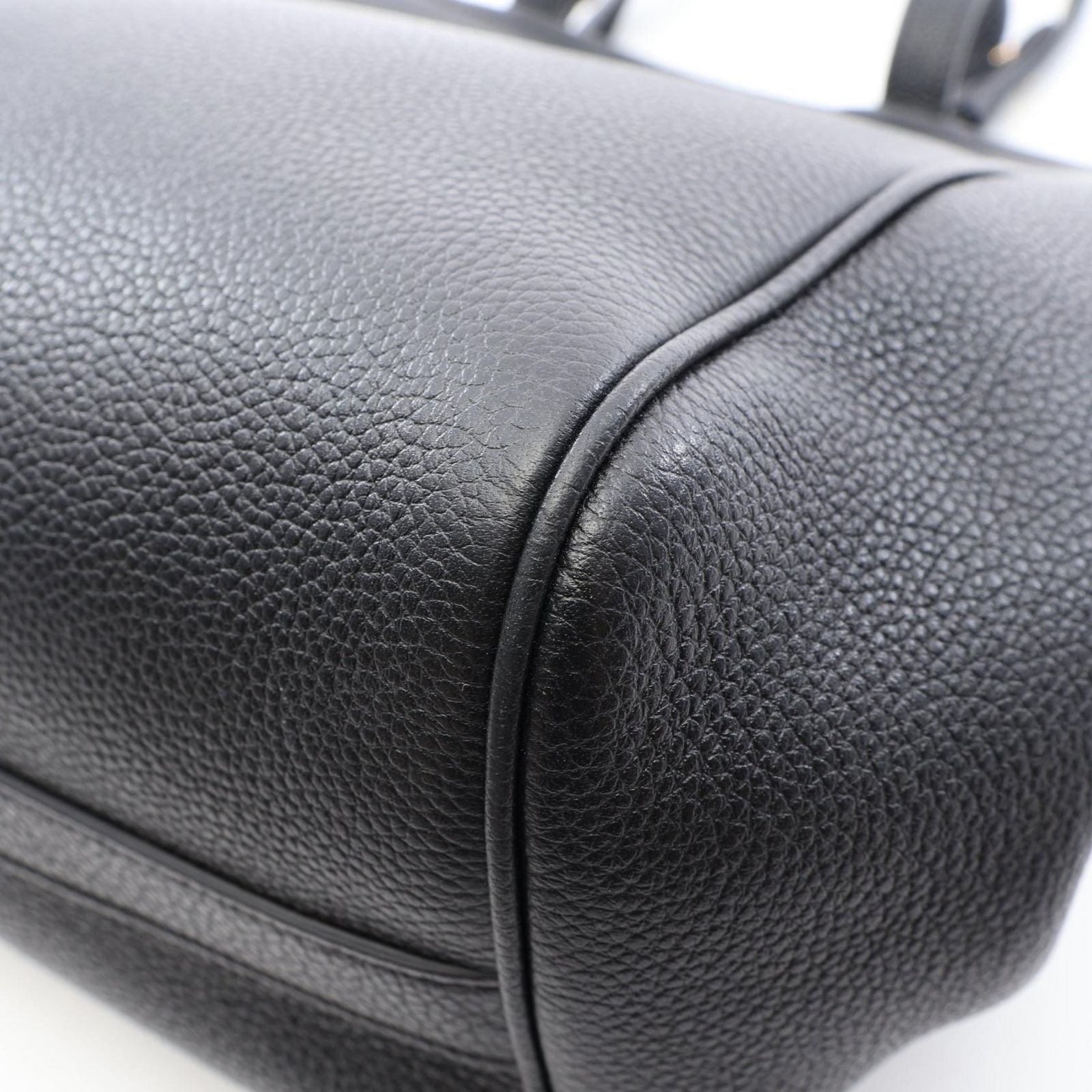 Celine Tote Small Fold Cover 2-Way Black Leather — view 5