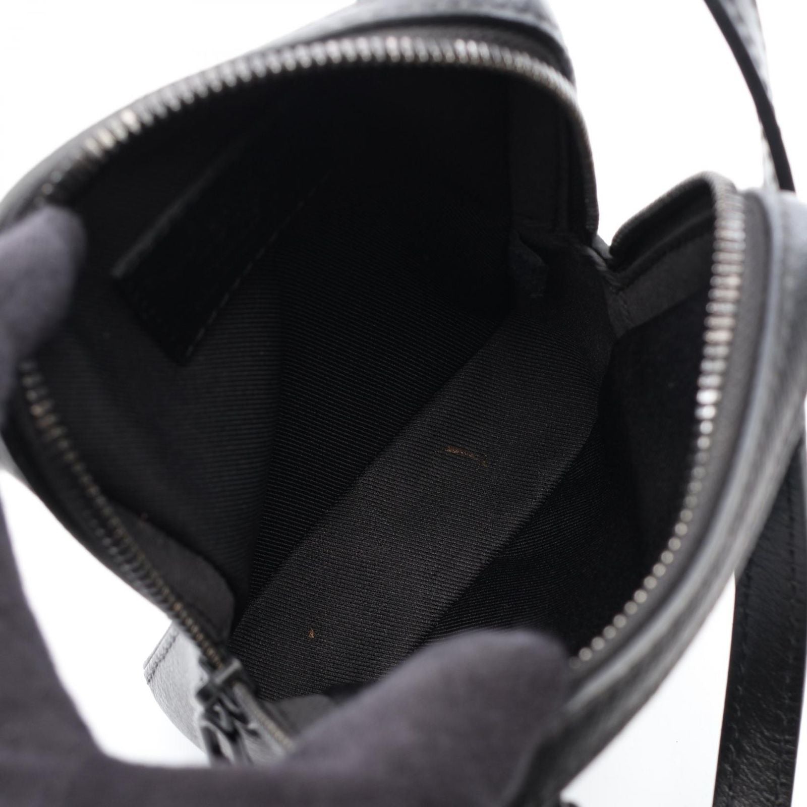 Louis Vuitton Shoulder Bag Danube Messenger Noir Rainbow Leather — view 3