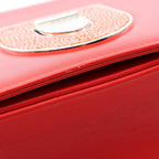 Dior Shoulder Bag Ama Red Leather Ama Small Chain — view 7