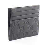 Gucci Card Case GG Emblem Leather — view 2
