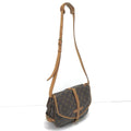 Louis Vuitton Shoulder Bag Monogram Saumur 30 Mold Inside Brown