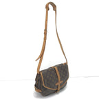 Louis Vuitton Shoulder Bag Monogram Saumur 30 Mold Inside Brown