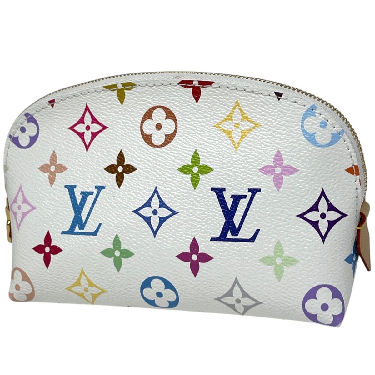 Louis Vuitton Pochette Cosmetic PM LV TM Takashi Murakami Makeup Pouch Monogram