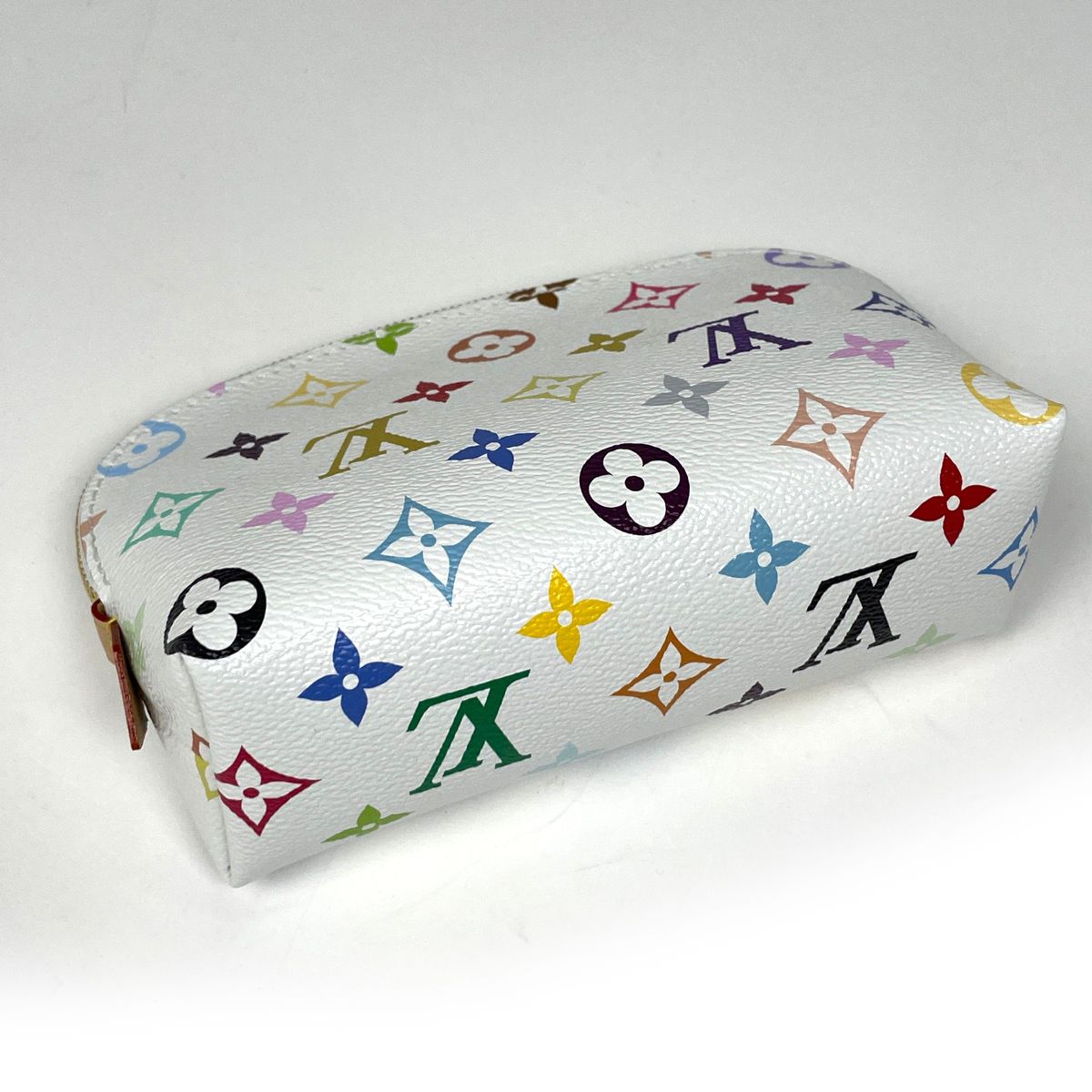 Louis Vuitton Pochette Cosmetic PM LV TM Takashi Murakami Makeup Pouch Monogram — view 2