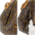 Louis Vuitton Deauville Top Handle Bag Handbag Monogram Lambskin — view 7