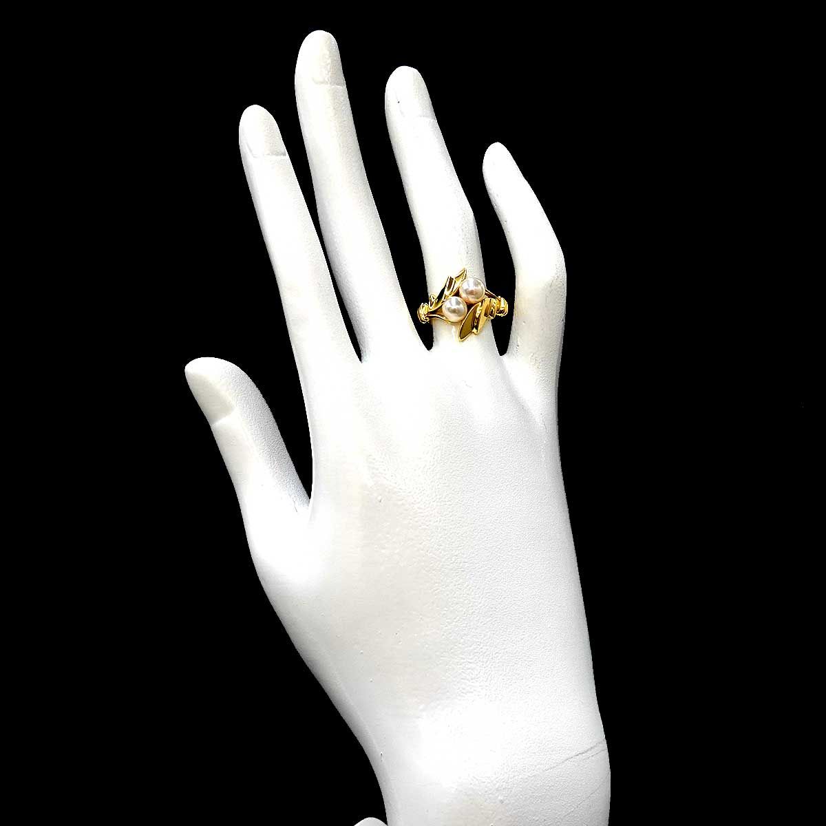 Dior Ring Akoya Pearl 18k YG Yellow Gold — view 7