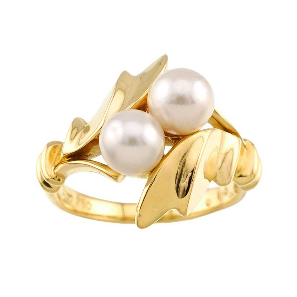 Dior Ring Akoya Pearl 18k YG Yellow Gold — view 2