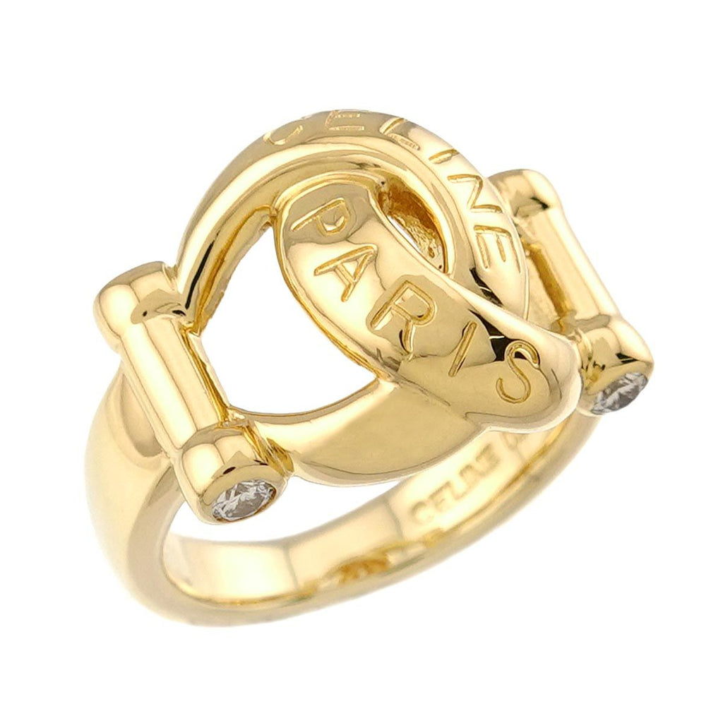 Celine Ring Diamond 18k YG Yellow Gold — view 5