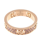 Gucci Icon Saffiano Ring 18k PG Pink Gold 750 — view 4