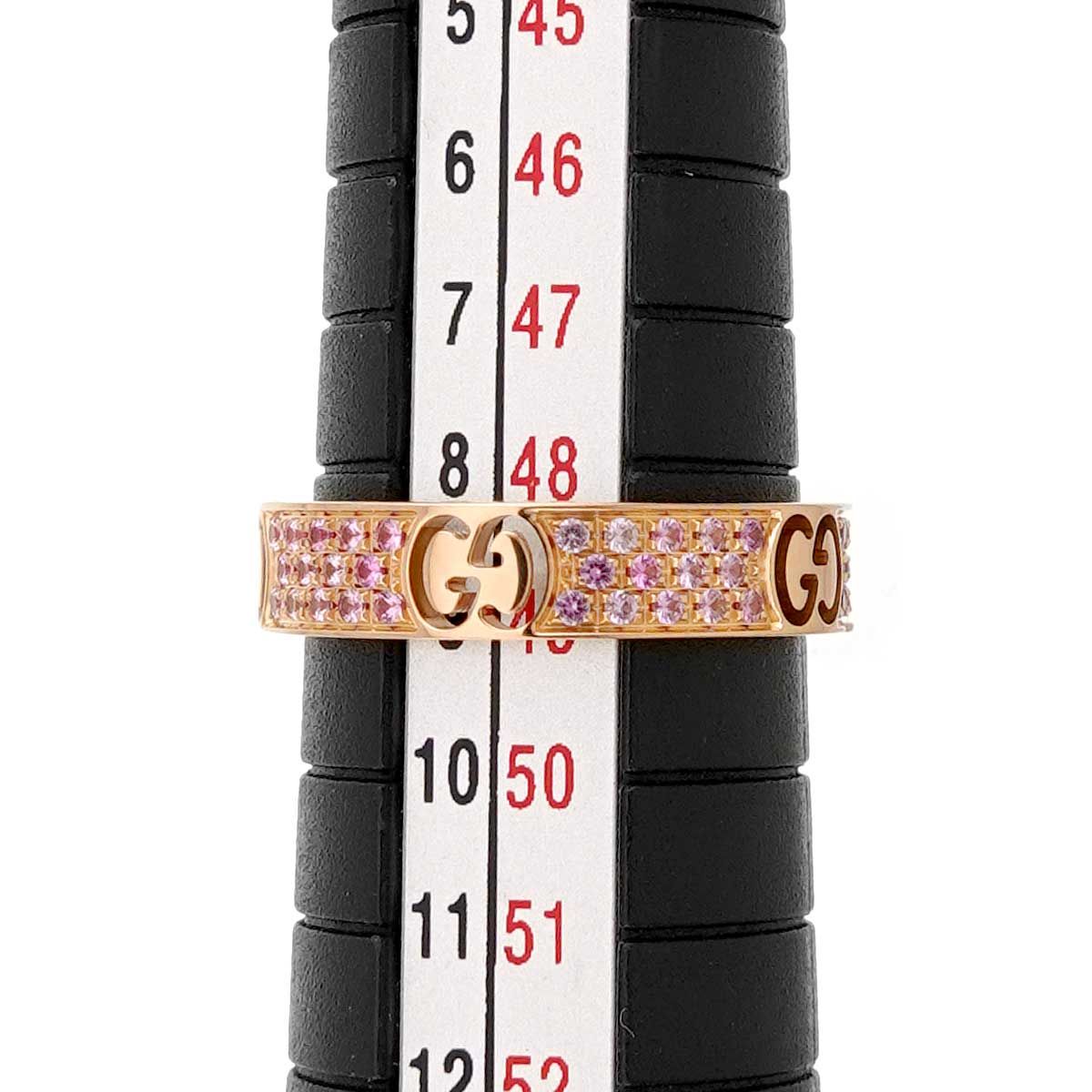 Gucci Icon Saffiano Ring 18k PG Pink Gold 750 — view 6
