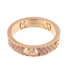 Gucci Icon Saffiano Ring 18k PG Pink Gold 750 — view 3