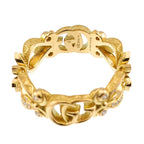 Gucci Flora Ring Diamond 18k YG Yellow Gold — view 4