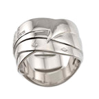Chanel Boldic Ring Diamond 18k WG White Gold — view 6