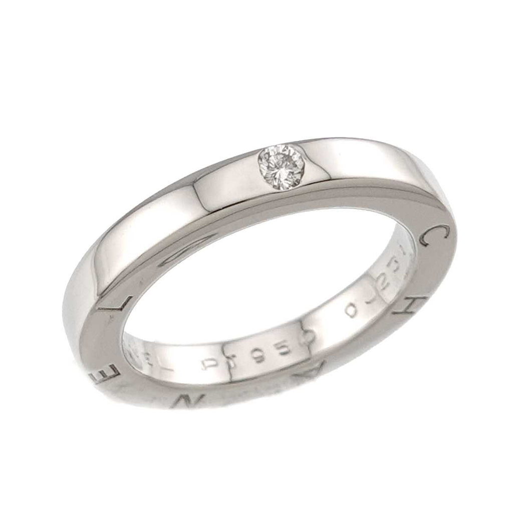 Chanel Ring Diamond Pt Platinum Signature — view 5