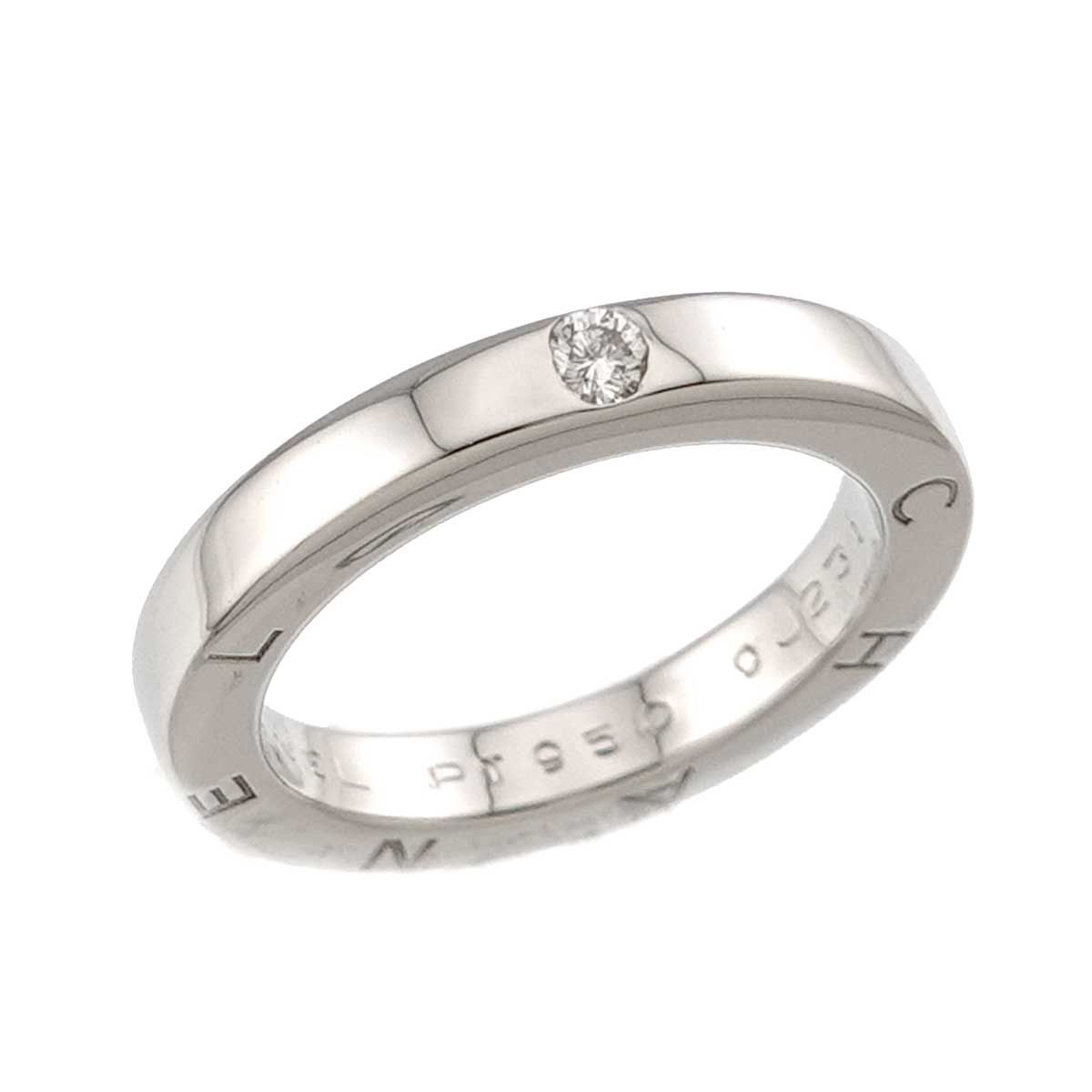 Chanel Ring Diamond Pt Platinum Signature — view 5