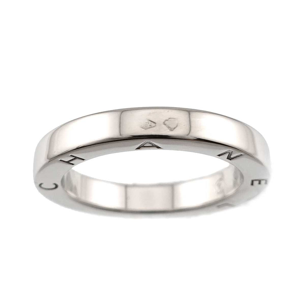 Chanel Ring Diamond Pt Platinum Signature — view 6