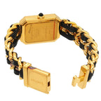 Chanel Premiere S Vintage Watch Black Gold Quartz — view 4