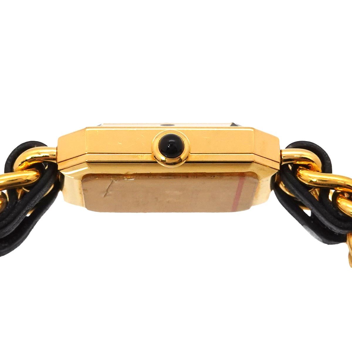 Chanel Premiere S Vintage Watch Black Gold Quartz — view 5