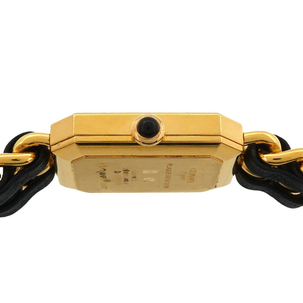 Chanel Premiere M Vintage Watch Black Gold — view 5