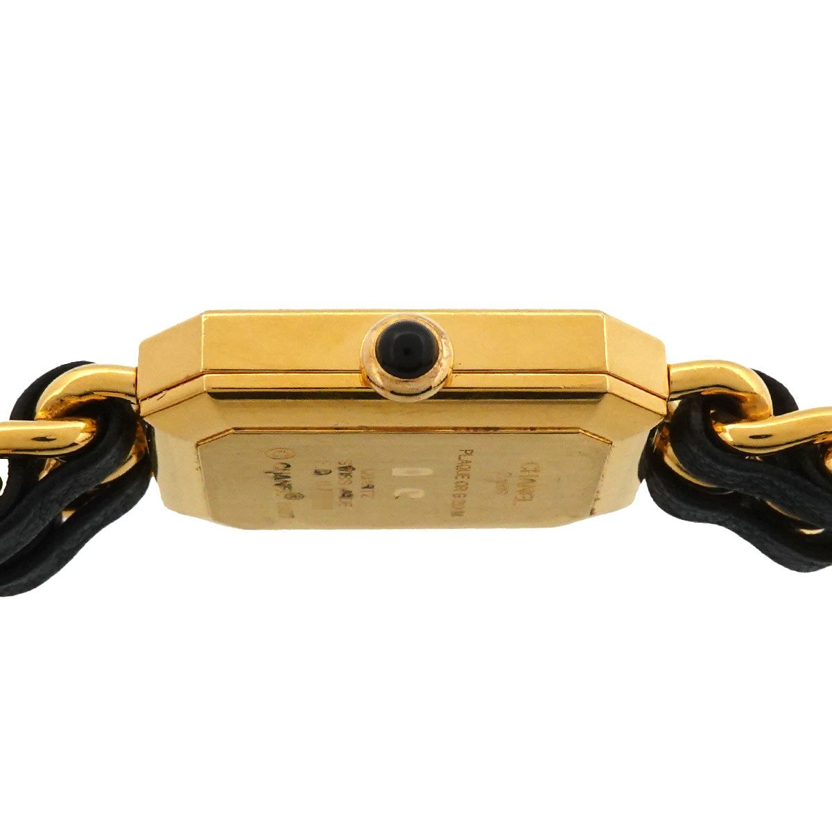 Chanel Premiere M Vintage Watch Black Gold — view 5