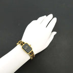 Chanel Premiere L Vintage Watch Black Gold — view 3