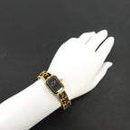 Chanel Premiere M Vintage Watch Black Gold — view 3
