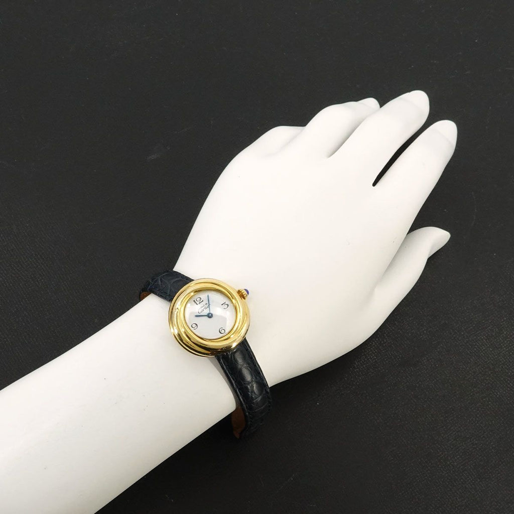 Cartier Must Trinity Vermeil Vintage Watch Quartz — view 3