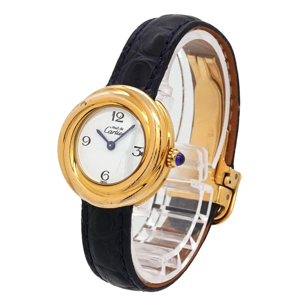 Cartier Must Trinity Vermeil Vintage Watch Quartz — view 2