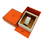 Hermes Clipper Cl4 220 Vintage Watch Date Ivory Quartz — view 2