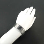 Chanel Quilted Vintage Watch Black Quartz — view 3