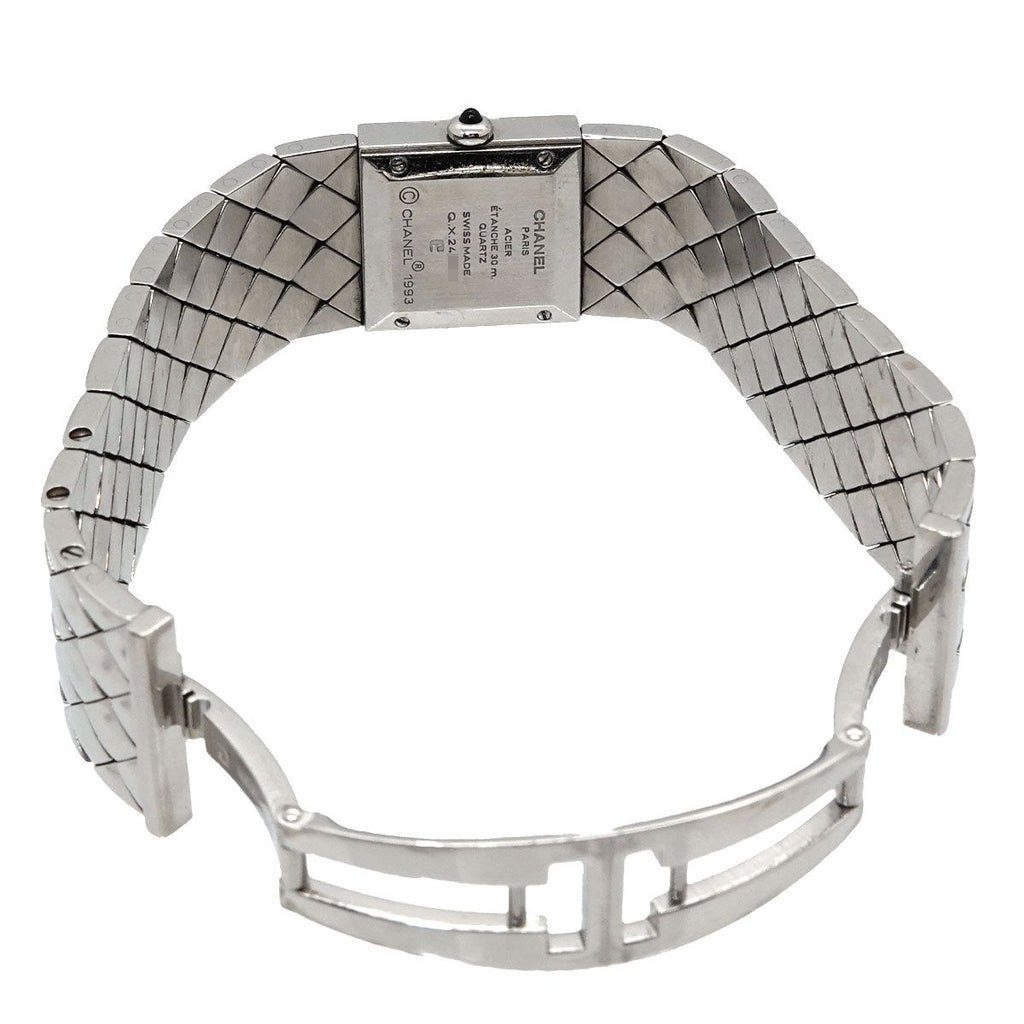 Chanel Quilted Vintage Watch Black Quartz — view 4