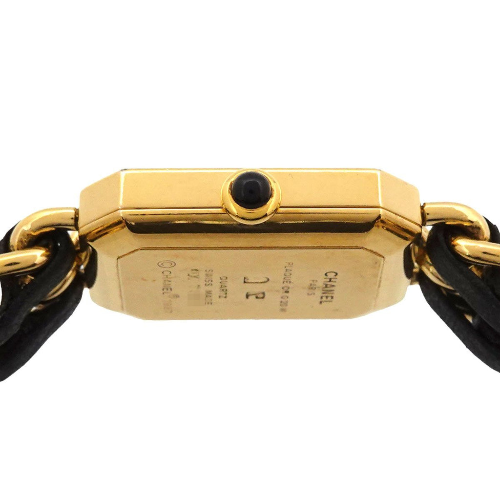 Chanel Premiere M Vintage Watch Black Gold — view 5