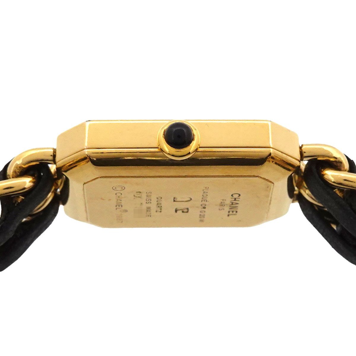 Chanel Premiere M Vintage Watch Black Gold — view 5