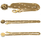 Gucci Lion Head Necklace 60.5 cm Gold — view 4