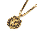 Gucci Lion Head Necklace 60.5 cm Gold — view 5