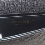 Chanel Boy Small Messenger Bag Chain Shoulder Caviar Leather — view 7
