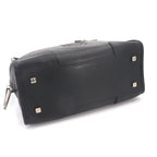 Loewe Amazona 28 Hand Bag Leather Black Silver — view 5