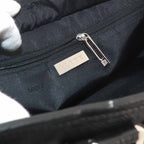 Loewe Amazona 28 Hand Bag Leather Black Silver — view 8