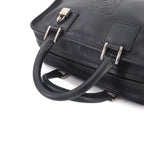 Loewe Amazona 28 Hand Bag Leather Black Silver — view 6