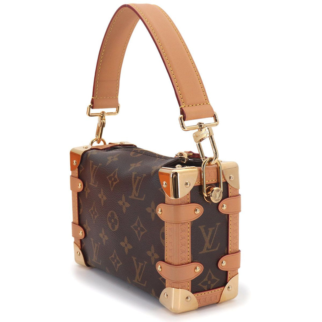 Louis Vuitton Monogram Side Trunk PM 2-Way Bag Brown — view 4