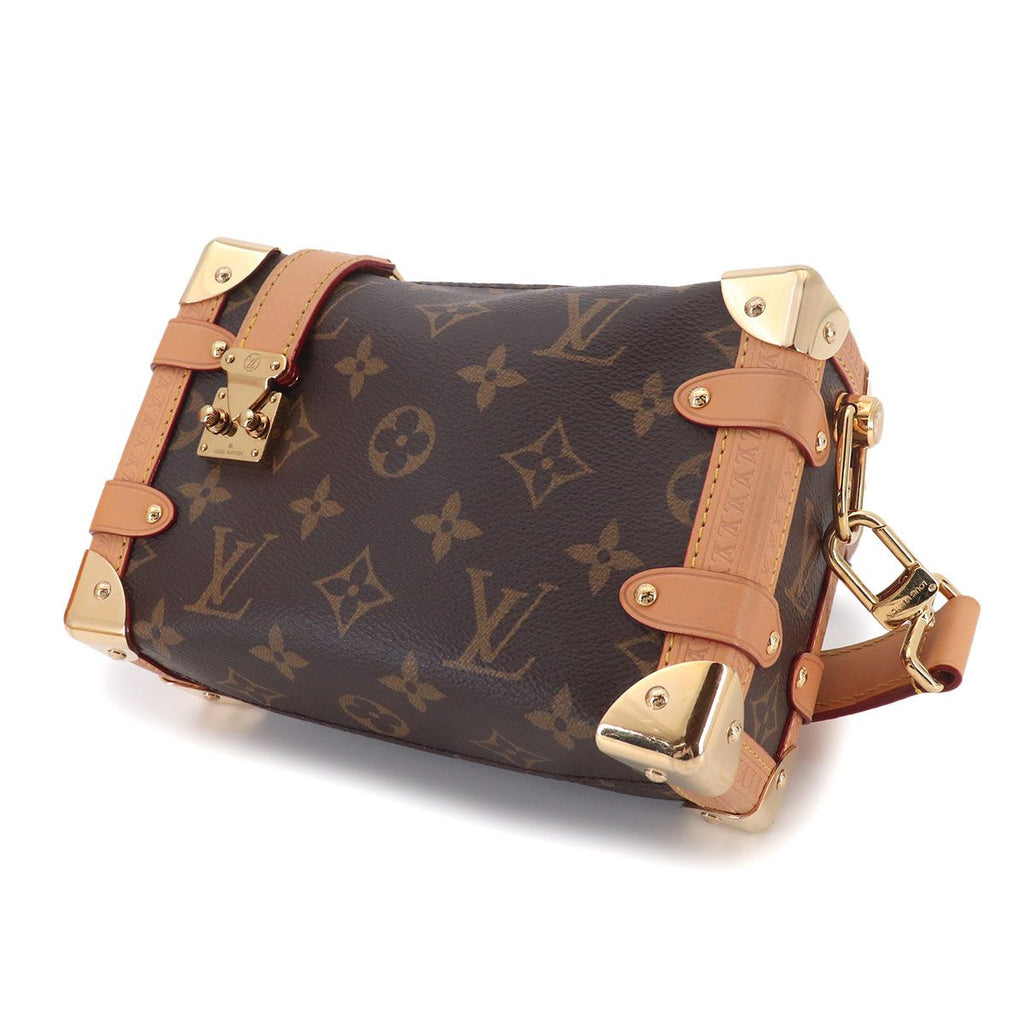 Louis Vuitton Monogram Side Trunk PM 2-Way Bag Brown — view 9