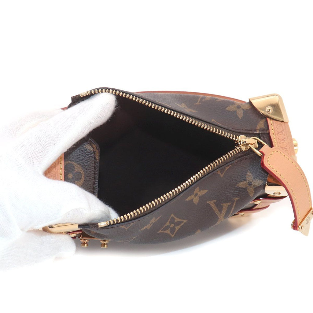 Louis Vuitton Monogram Side Trunk PM 2-Way Bag Brown — view 7